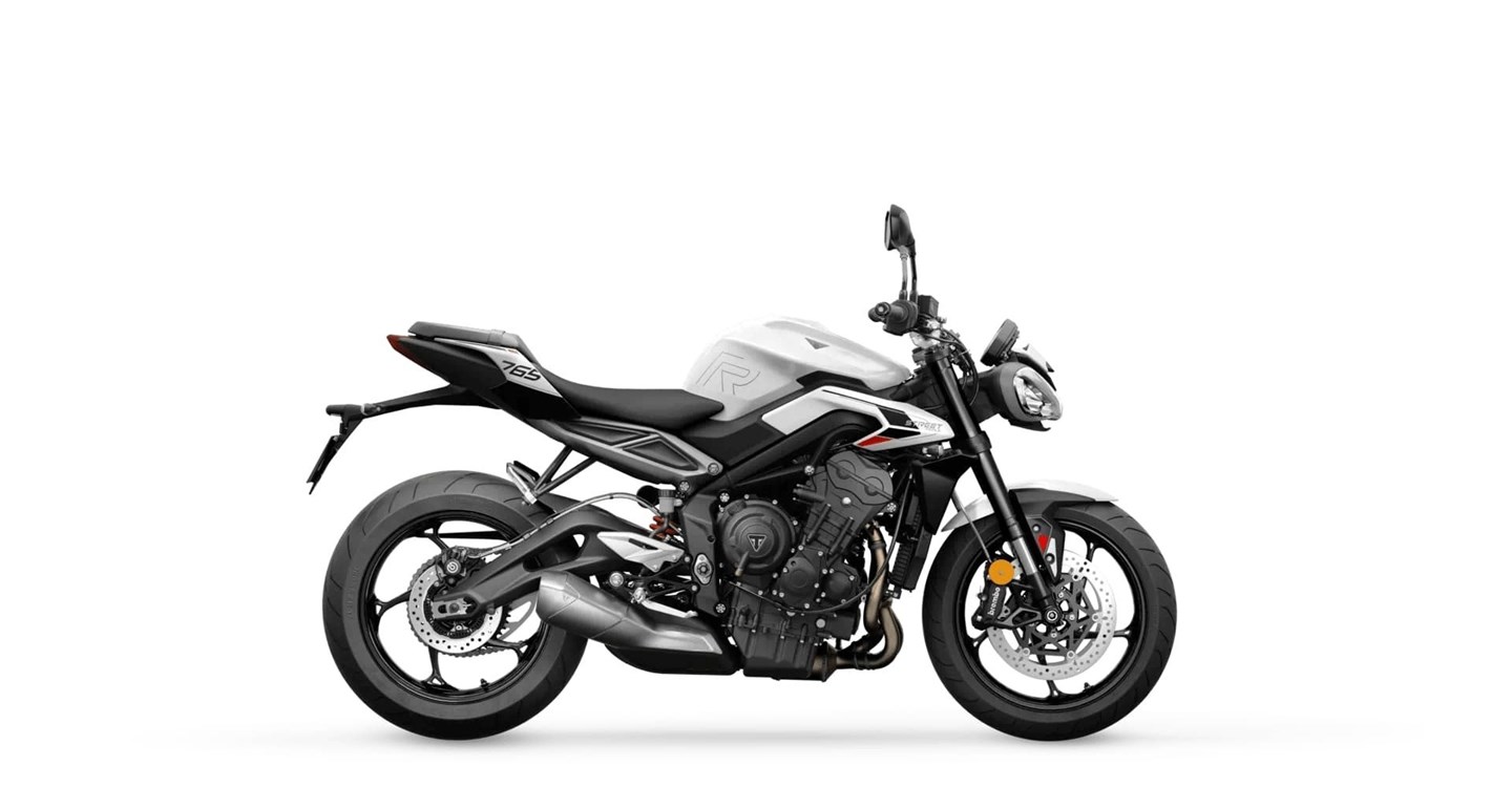 Verleihmotorrad Triumph Street Triple 765 R vom Händler Motorrad Hintermeyer GmbH