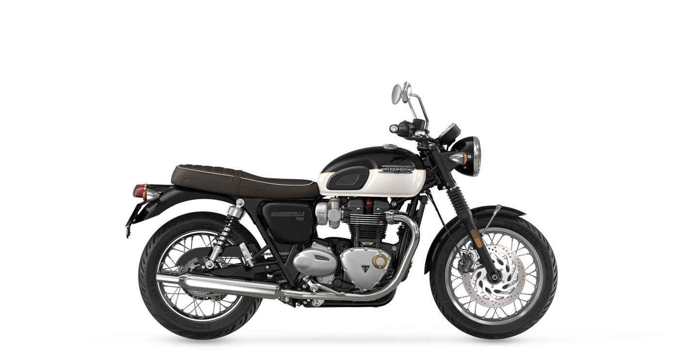 Verleihmotorrad Triumph Bonneville T120 vom Händler Motorrad Hintermeyer GmbH