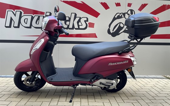 Verleihmotorrad Suzuki Address 125 vom Händler Motorrad Naujocks - Bild 2 Verleihmotorrad Suzuki Address 125 vom Händler Motorrad Naujocks - Bild 2
