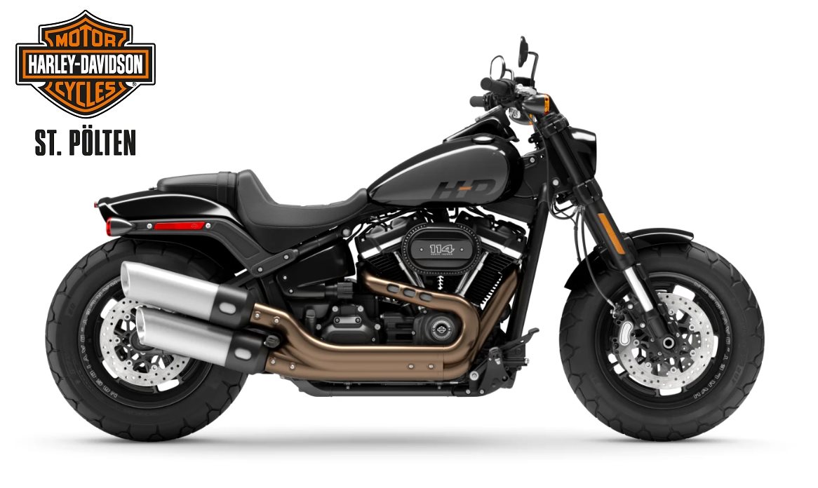 Verleihmotorrad Harley Davidson Softail Fat Bob 114 FXFBS vom Händler