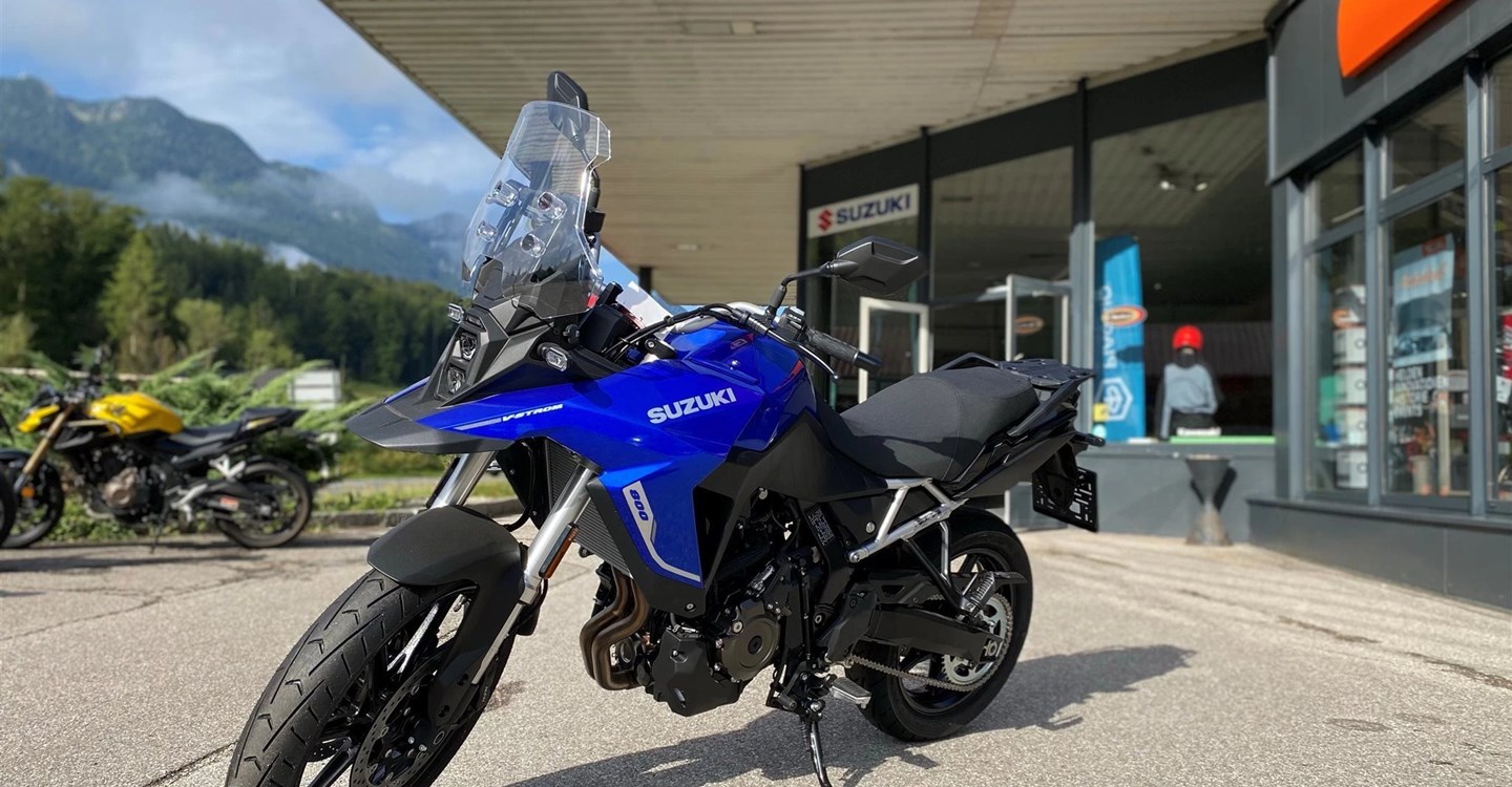 Verleihmotorrad Suzuki V-Strom 800 vom Händler Zweirad Unterberger GmbH