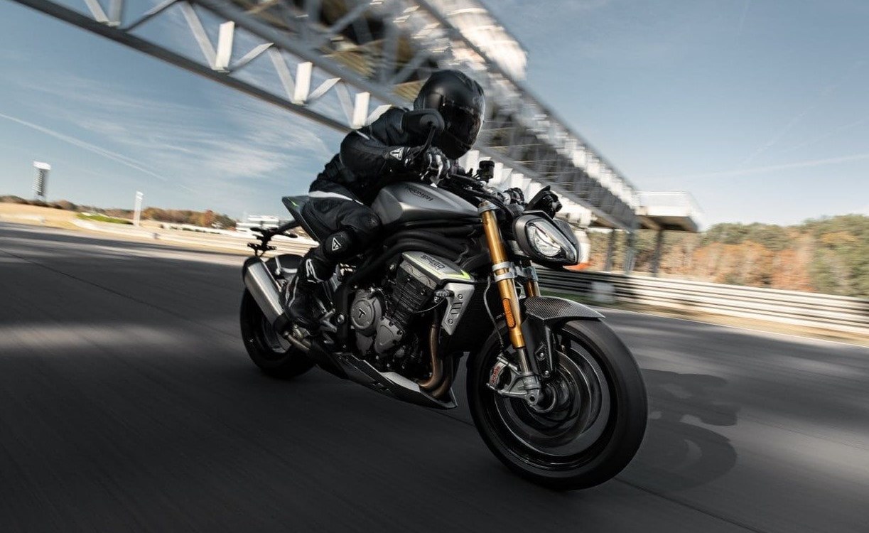 Verleihmotorrad Triumph Speed Triple RS vom Händler hmf Motorräder GmbH