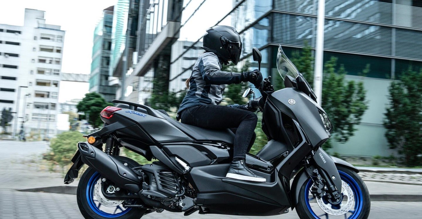 Verleihmotorrad Yamaha XMAX 125 vom Händler hmf Motorräder GmbH