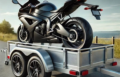 Leihmotorrad Anhänger Motorradanhänger Leihmotorrad Anhänger Motorradanhänger