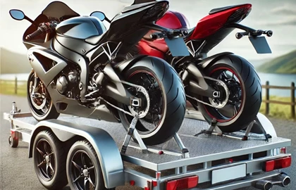 Leihmotorrad Anhänger Motorradanhänger Leihmotorrad Anhänger Motorradanhänger