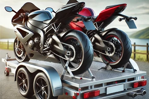 Leihmotorrad Anhänger Motorradanhänger Anhänger Motorradanhänger