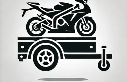 Leihmotorrad Anhänger Motorradanhänger Leihmotorrad Anhänger Motorradanhänger