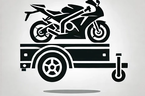 Leihmotorrad Anhänger Motorradanhänger Anhänger Motorradanhänger