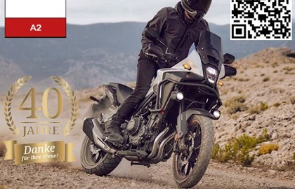 Leihmotorrad Honda NX500