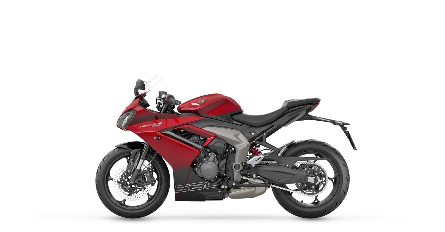 Verleihmotorrad Triumph Daytona 660 vom Händler Zweirad-Center Nuber GmbH