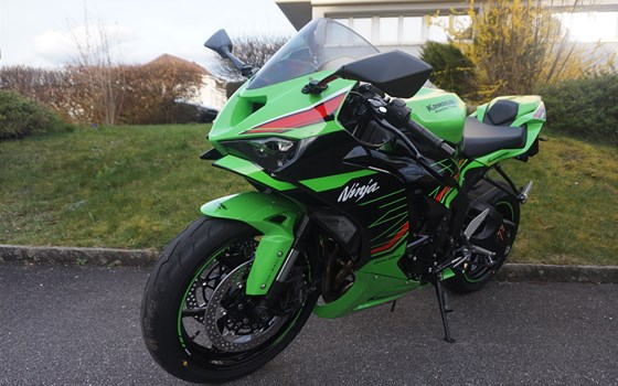 Verleihmotorrad Kawasaki Ninja ZX-6R vom Händler Eichenberger Zweirad-Sport - Bild 2 Verleihmotorrad Kawasaki Ninja ZX-6R vom Händler Eichenberger Zweirad-Sport - Bild 2