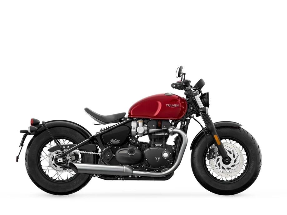 Verleihmotorrad Triumph Bonneville Bobber vom Händler TRIUMPH Chemnitz Böttger und Budach OHG Bild 1: Verleihmotorrad Triumph Bonneville Bobber vom Händler TRIUMPH Chemnitz Böttger und Budach OHG