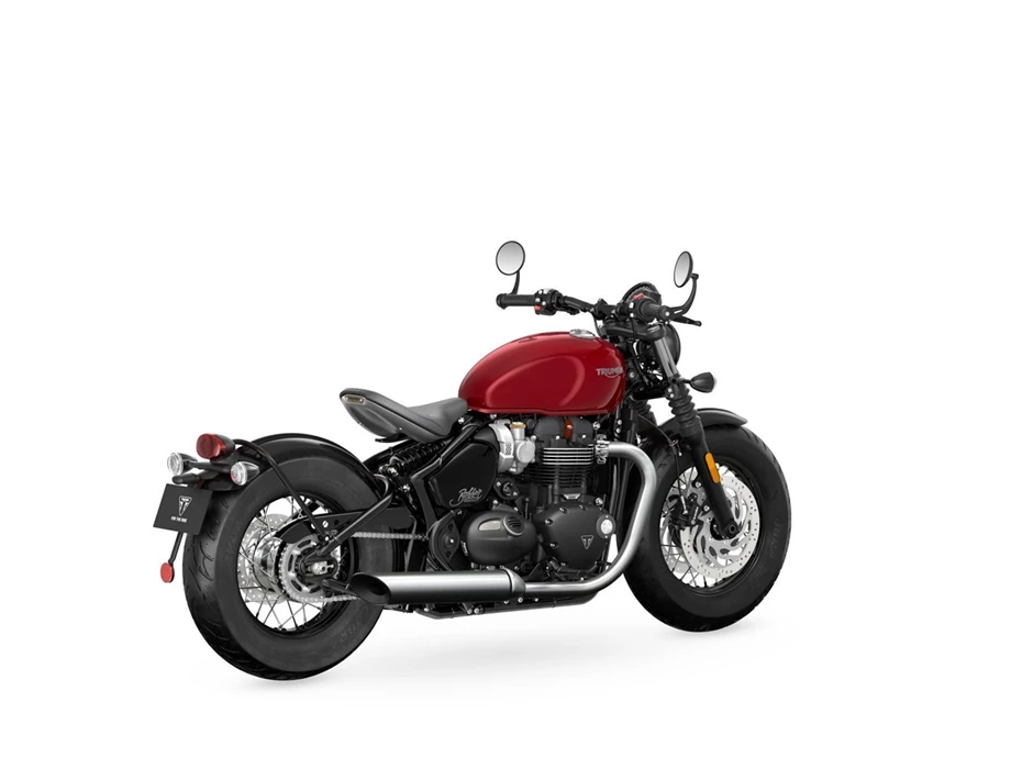 Verleihmotorrad Triumph Bonneville Bobber vom Händler TRIUMPH Chemnitz Böttger und Budach OHG Bild 6: Verleihmotorrad Triumph Bonneville Bobber vom Händler TRIUMPH Chemnitz Böttger und Budach OHG