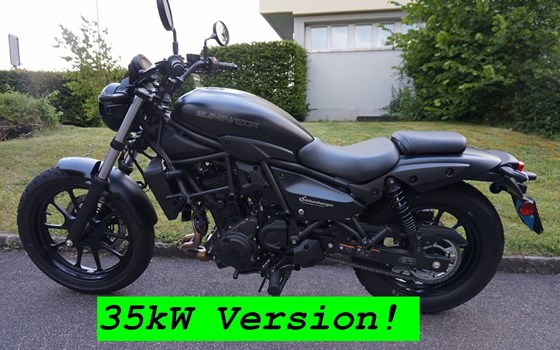 Verleihmotorrad Kawasaki Eliminator 500 vom Händler Eichenberger Zweirad-Sport - Bild 1 Verleihmotorrad Kawasaki Eliminator 500 vom Händler Eichenberger Zweirad-Sport - Bild 1