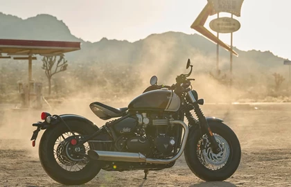 Leihmotorrad Triumph Bonneville Bobber Leihmotorrad Triumph Bonneville Bobber