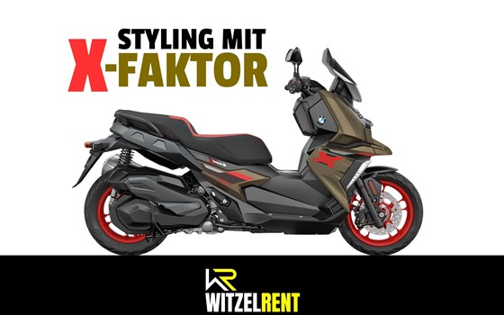 Verleihmotorrad BMW C 400 X vom Händler Motorrad Witzel GmbH - Bild 1 Verleihmotorrad BMW C 400 X vom Händler Motorrad Witzel GmbH - Bild 1