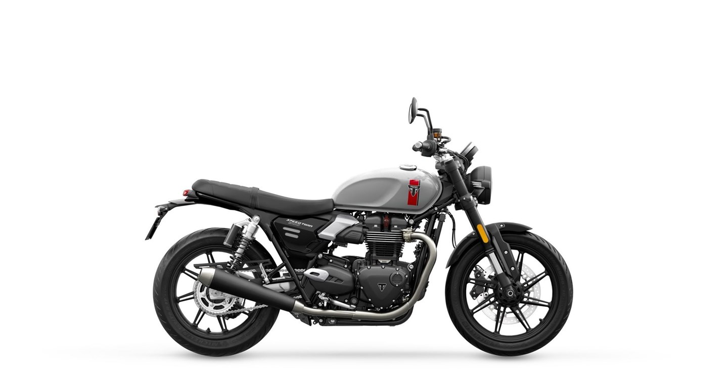 Verleihmotorrad Triumph Speed Twin 900 vom Händler Motorrad Hintermeyer GmbH
