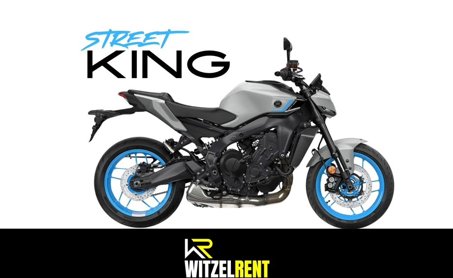Verleihmotorrad Yamaha MT-09 vom Händler Motorrad Witzel GmbH Bild 1: Verleihmotorrad Yamaha MT-09 vom Händler Motorrad Witzel GmbH