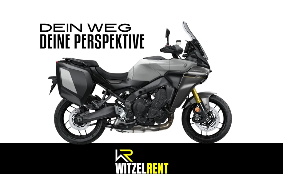 Verleihmotorrad Yamaha Tracer 9 GT vom Händler Motorrad Witzel GmbH Bild 1: Verleihmotorrad Yamaha Tracer 9 GT vom Händler Motorrad Witzel GmbH