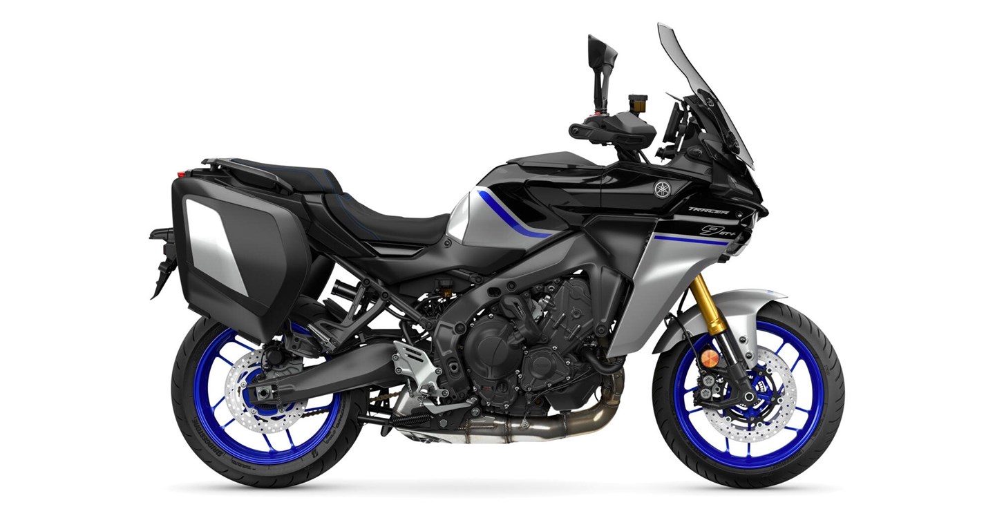 Verleihmotorrad Yamaha Tracer 9 GT+ Y-AMT vom Händler Motorrad Hintermeyer GmbH