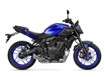 Verleihmotorrad Yamaha MT-07 Y-AMT vom Händler Zweirad Center Gawelleck