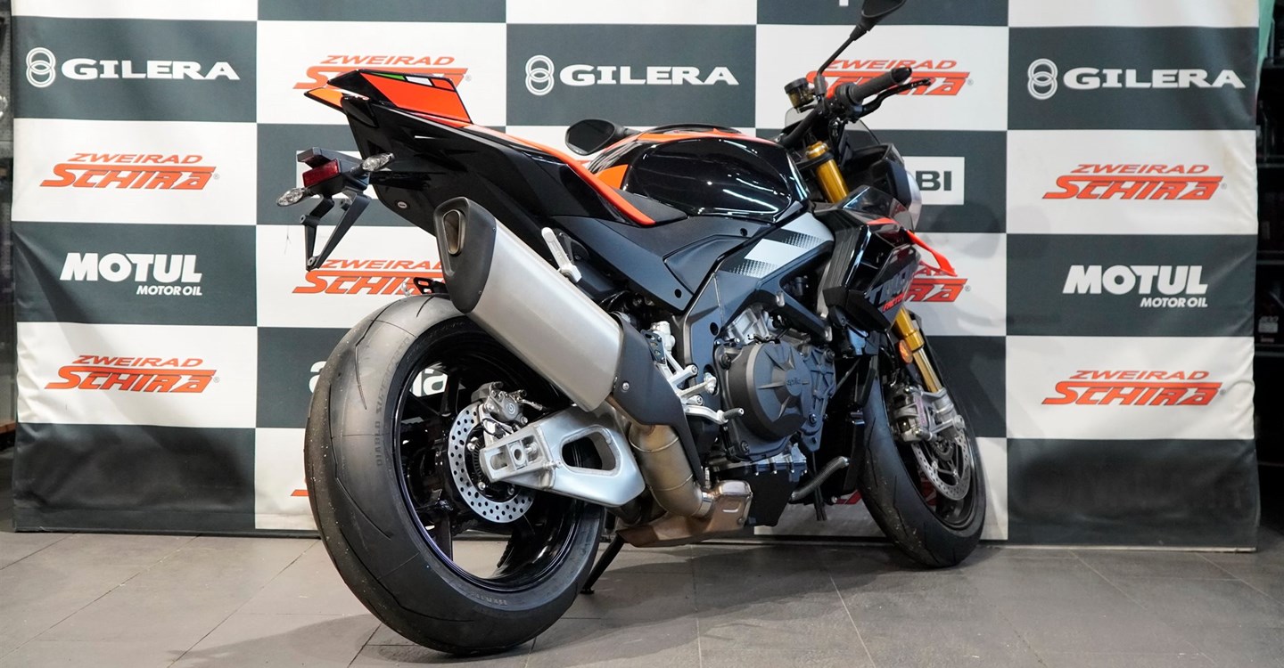 Verleihmotorrad Aprilia Tuono V4 1100 Factory vom Händler Zweirad Schira Inh. Uwe Schütze e.K.