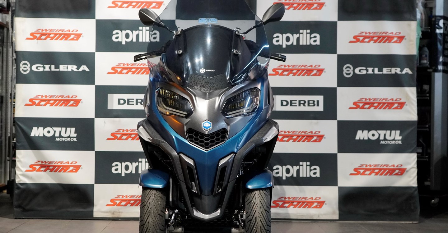 Verleihmotorrad Piaggio MP3 530 HPE Exclusive vom Händler Zweirad Schira Inh. Uwe Schütze e.K.