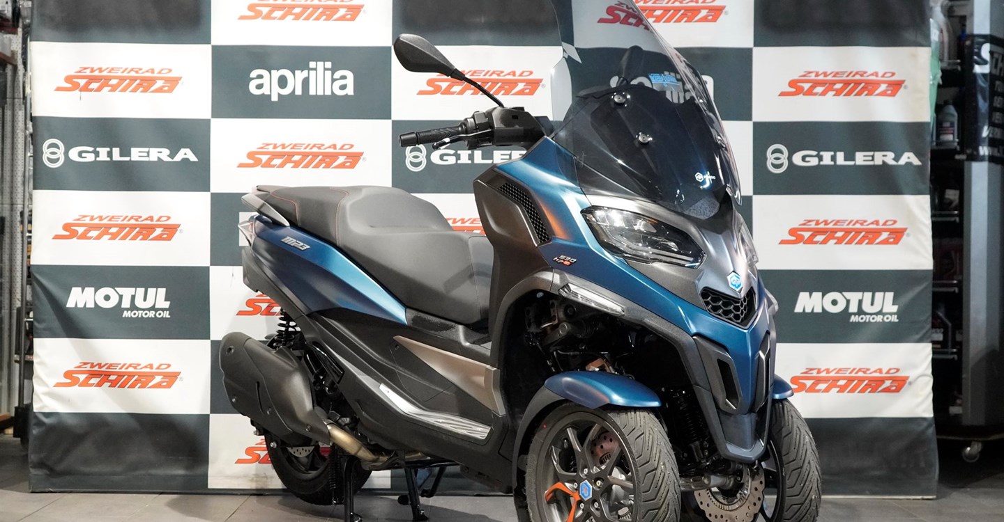 Verleihmotorrad Piaggio MP3 530 HPE Exclusive vom Händler Zweirad Schira Inh. Uwe Schütze e.K.