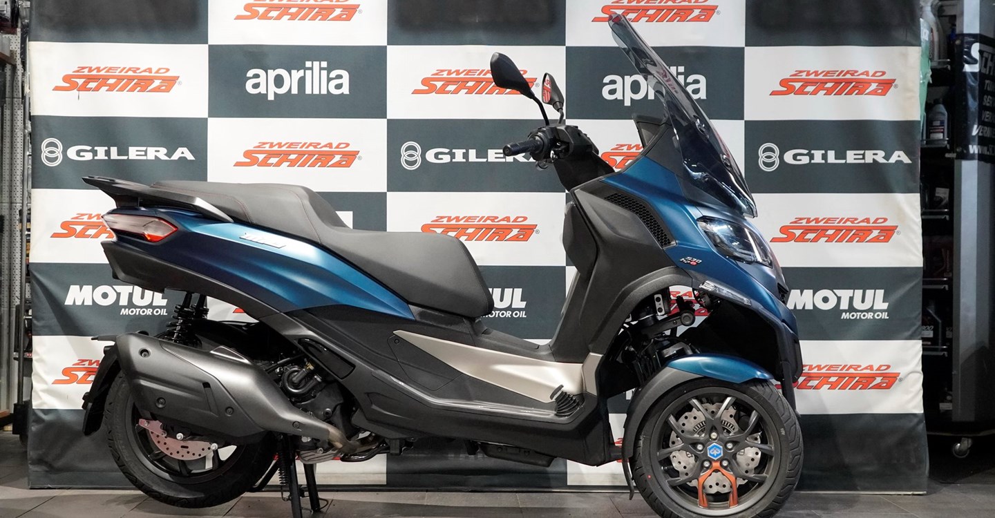Verleihmotorrad Piaggio MP3 530 HPE Exclusive vom Händler Zweirad Schira Inh. Uwe Schütze e.K.