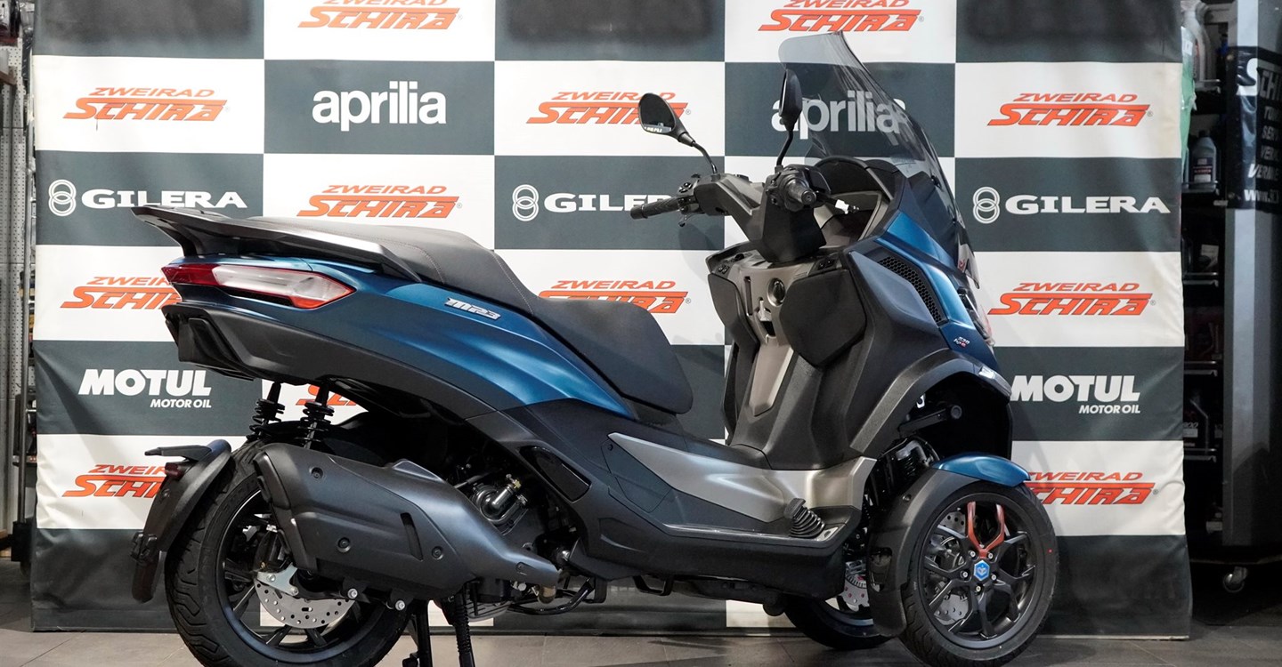 Verleihmotorrad Piaggio MP3 530 HPE Exclusive vom Händler Zweirad Schira Inh. Uwe Schütze e.K.