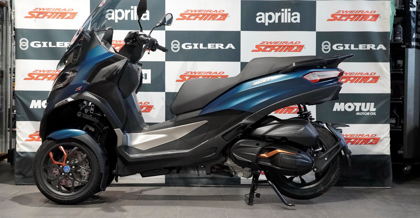 Verleihmotorrad Piaggio MP3 530 HPE Exclusive vom Händler Zweirad Schira Inh. Uwe Schütze e.K.