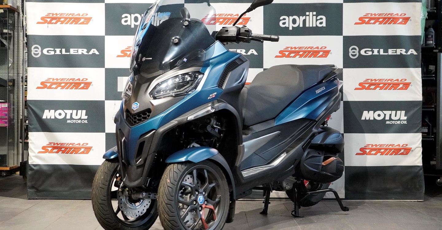 Verleihmotorrad Piaggio MP3 530 HPE Exclusive vom Händler Zweirad Schira Inh. Uwe Schütze e.K.