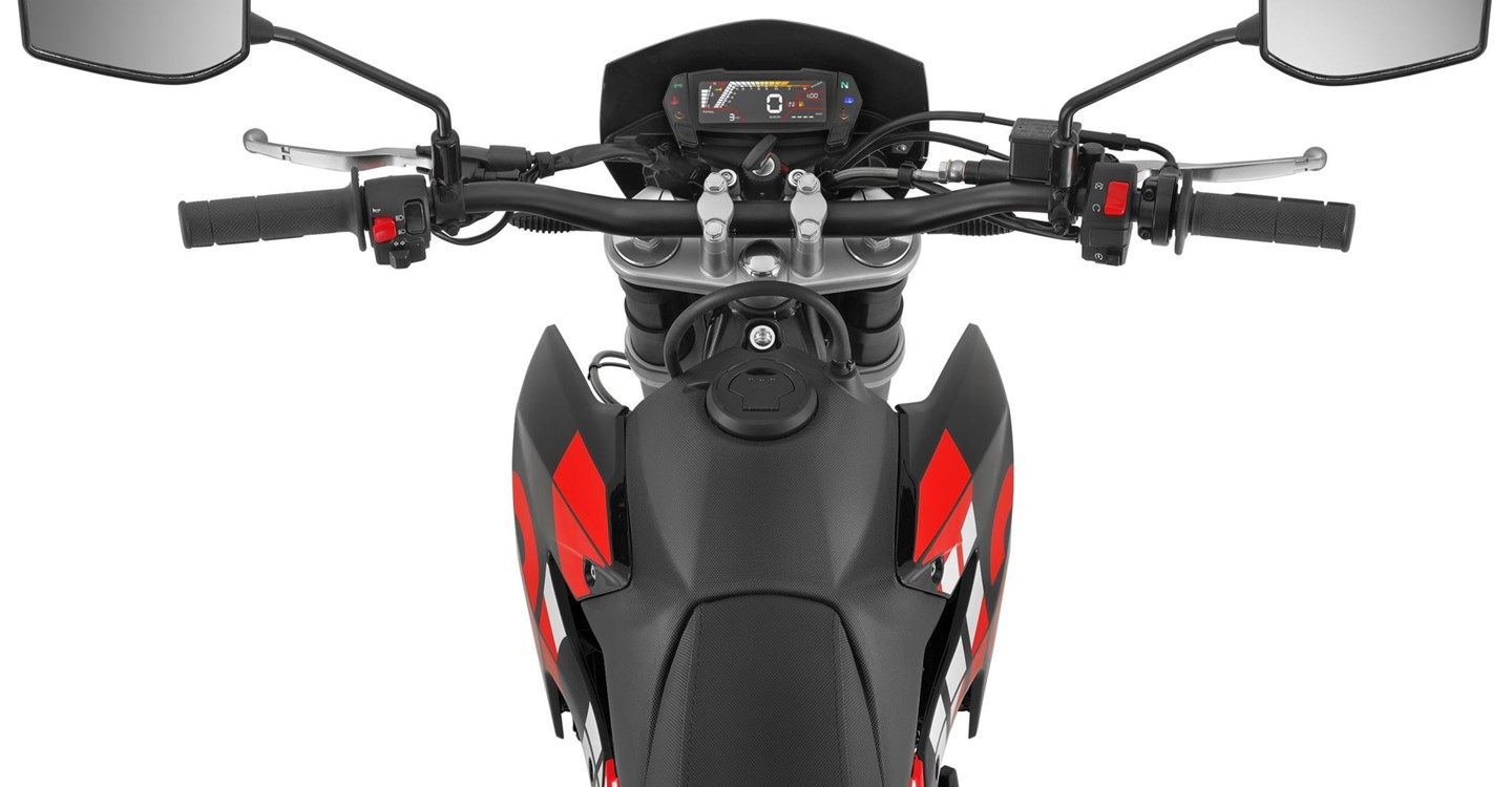 Verleihmotorrad Aprilia SX 125 vom Händler Motorrad Hofmann Monsheim