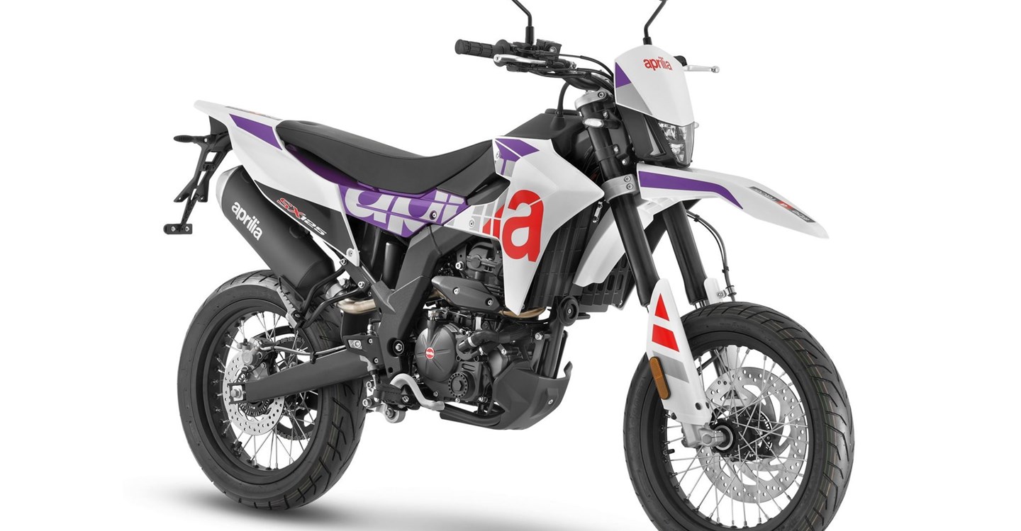 Verleihmotorrad Aprilia SX 125 vom Händler Motorrad Hofmann Monsheim