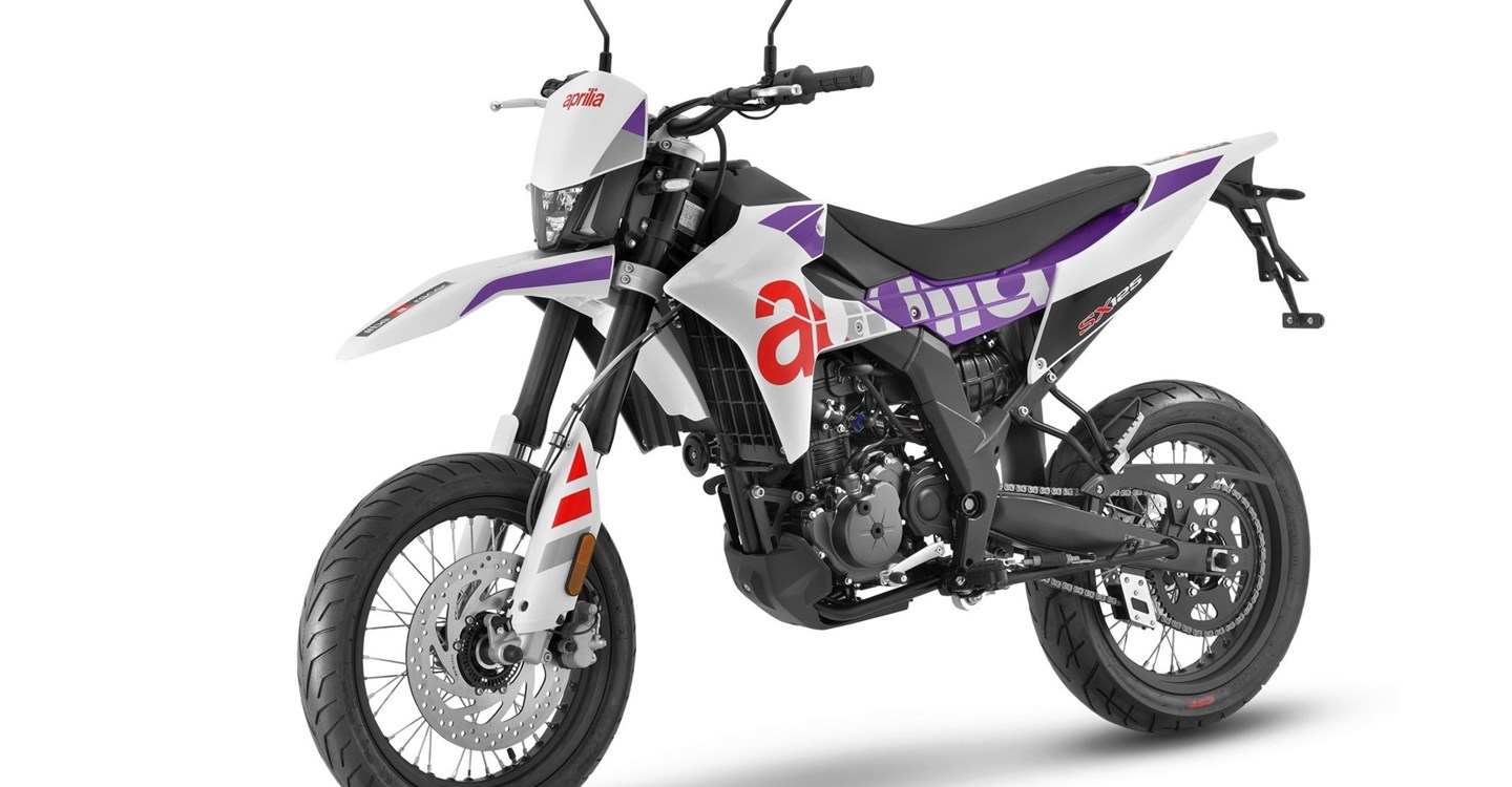 Verleihmotorrad Aprilia SX 125 vom Händler Motorrad Hofmann Monsheim