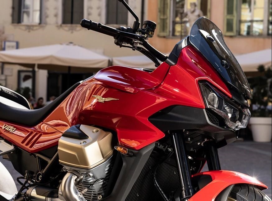 Verleihmotorrad Moto Guzzi V100 Mandello vom Händler Motorrad Hofmann Monsheim