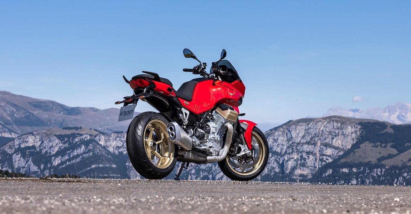 Verleihmotorrad Moto Guzzi V100 Mandello vom Händler Motorrad Hofmann Monsheim