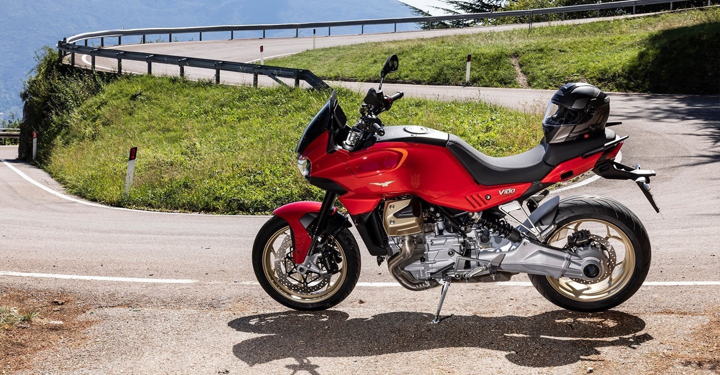 Verleihmotorrad Moto Guzzi V100 Mandello vom Händler Motorrad Hofmann Monsheim