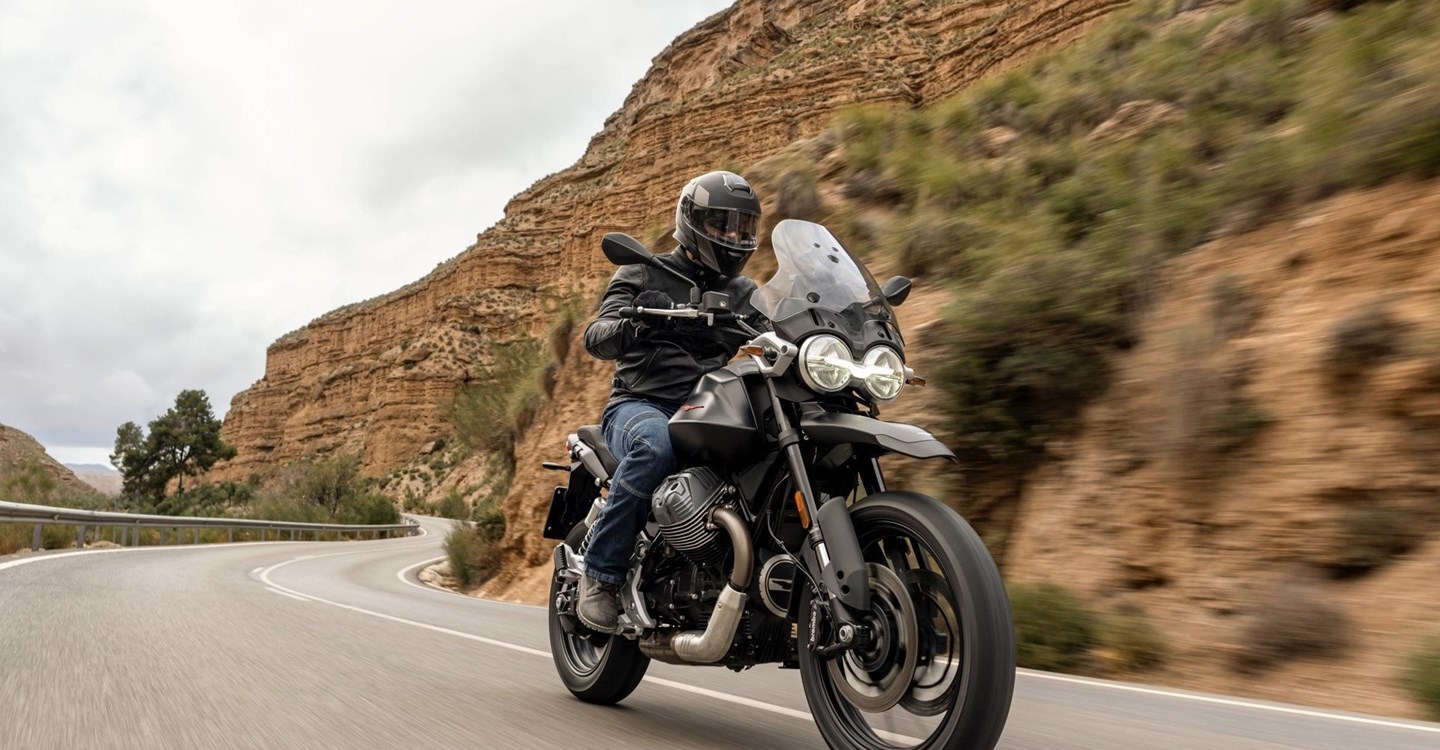 Verleihmotorrad Moto Guzzi V85 Strada vom Händler Motorrad Hofmann Monsheim