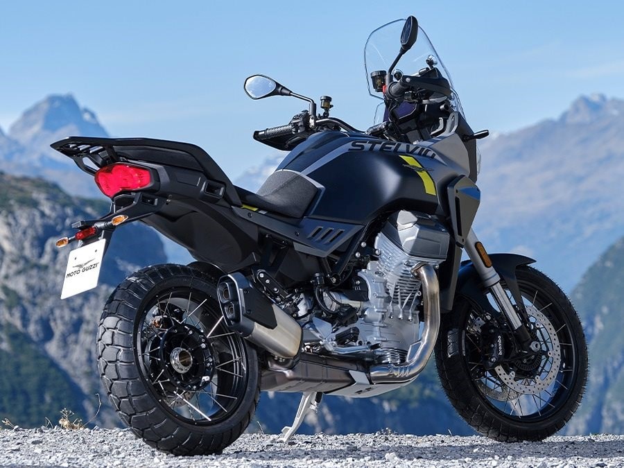 Verleihmotorrad Moto Guzzi Stelvio vom Händler Motorrad Hofmann Monsheim