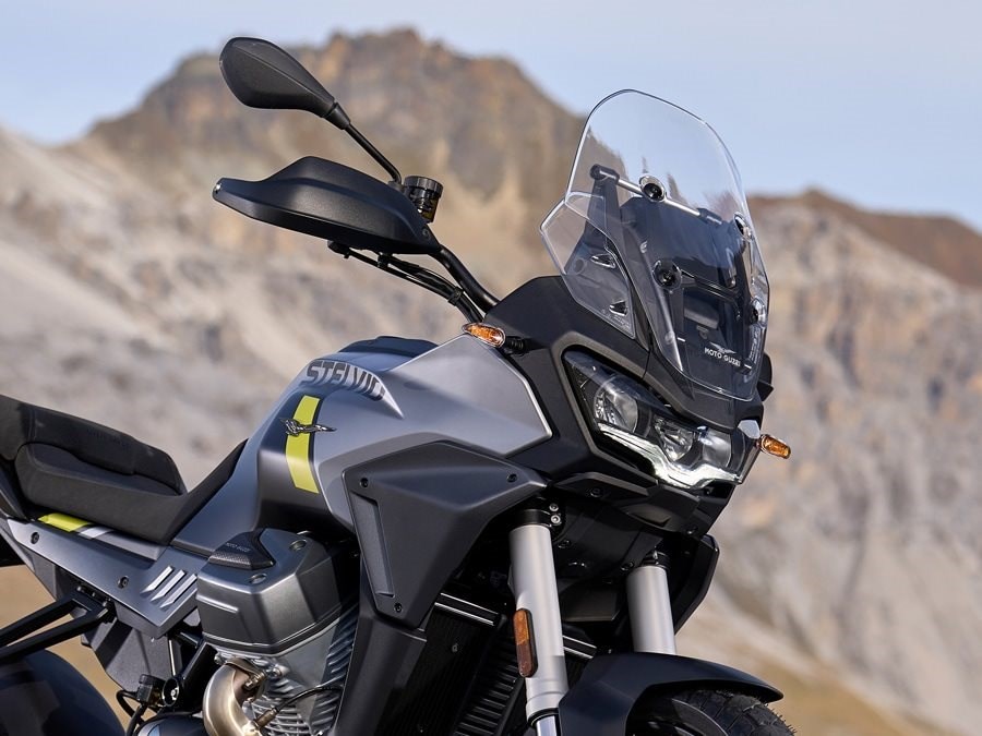 Verleihmotorrad Moto Guzzi Stelvio vom Händler Motorrad Hofmann Monsheim