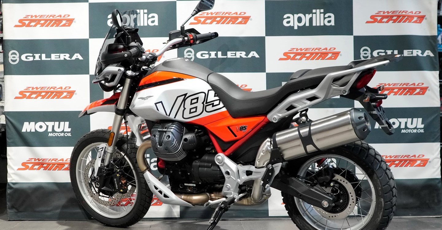Verleihmotorrad Moto Guzzi V85 TT vom Händler Zweirad Schira Inh. Uwe Schütze e.K.