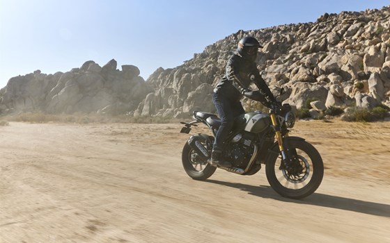 Verleihmotorrad Triumph Scrambler 400 X vom Händler AUTO- UND MOTORRADHAUS BORCHARDT GmbH - Bild 1 Verleihmotorrad Triumph Scrambler 400 X vom Händler AUTO- UND MOTORRADHAUS BORCHARDT GmbH - Bild 1