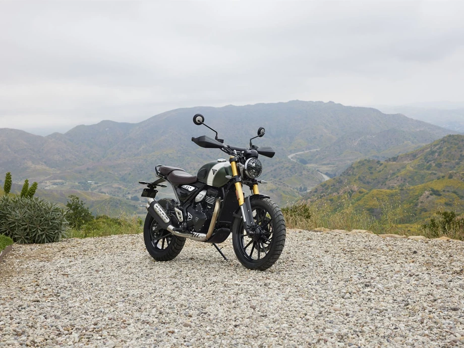 Verleihmotorrad Triumph Scrambler 400 X vom Händler Motorradhaus Borchardt Bild 23: Verleihmotorrad Triumph Scrambler 400 X vom Händler Motorradhaus Borchardt