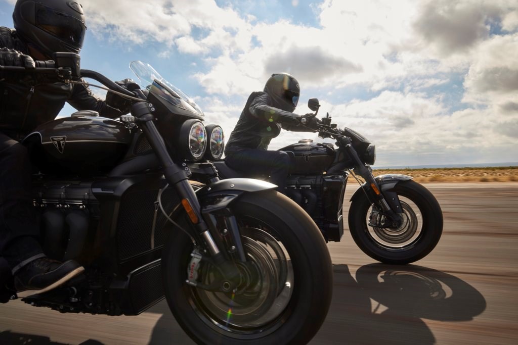Verleihmotorrad Triumph Rocket 3 Storm GT vom Händler hmf Motorräder GmbH