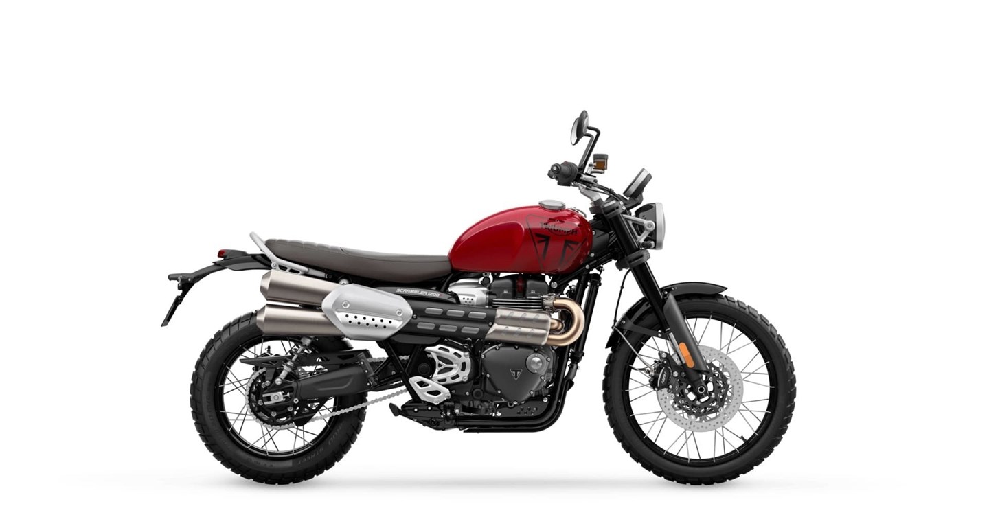 Verleihmotorrad Triumph Scrambler 1200 X vom Händler Motorrad Dirnberger GmbH & Co. KG