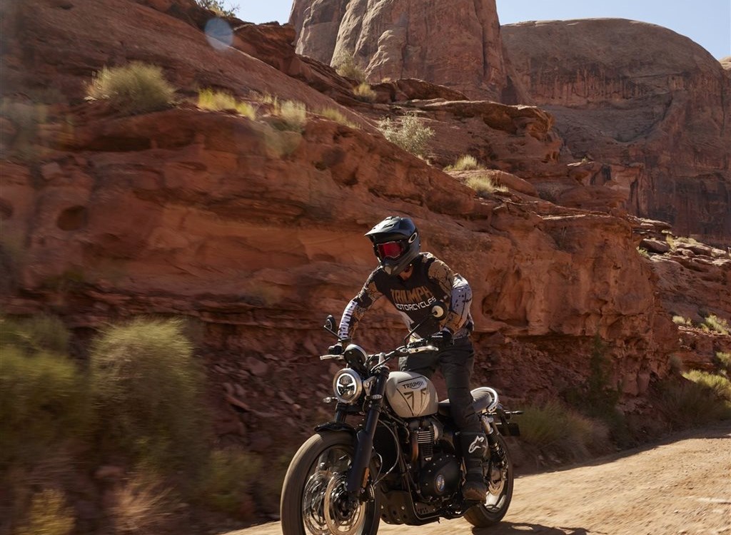 Verleihmotorrad Triumph Scrambler 1200 X vom Händler Motorrad Dirnberger GmbH & Co. KG