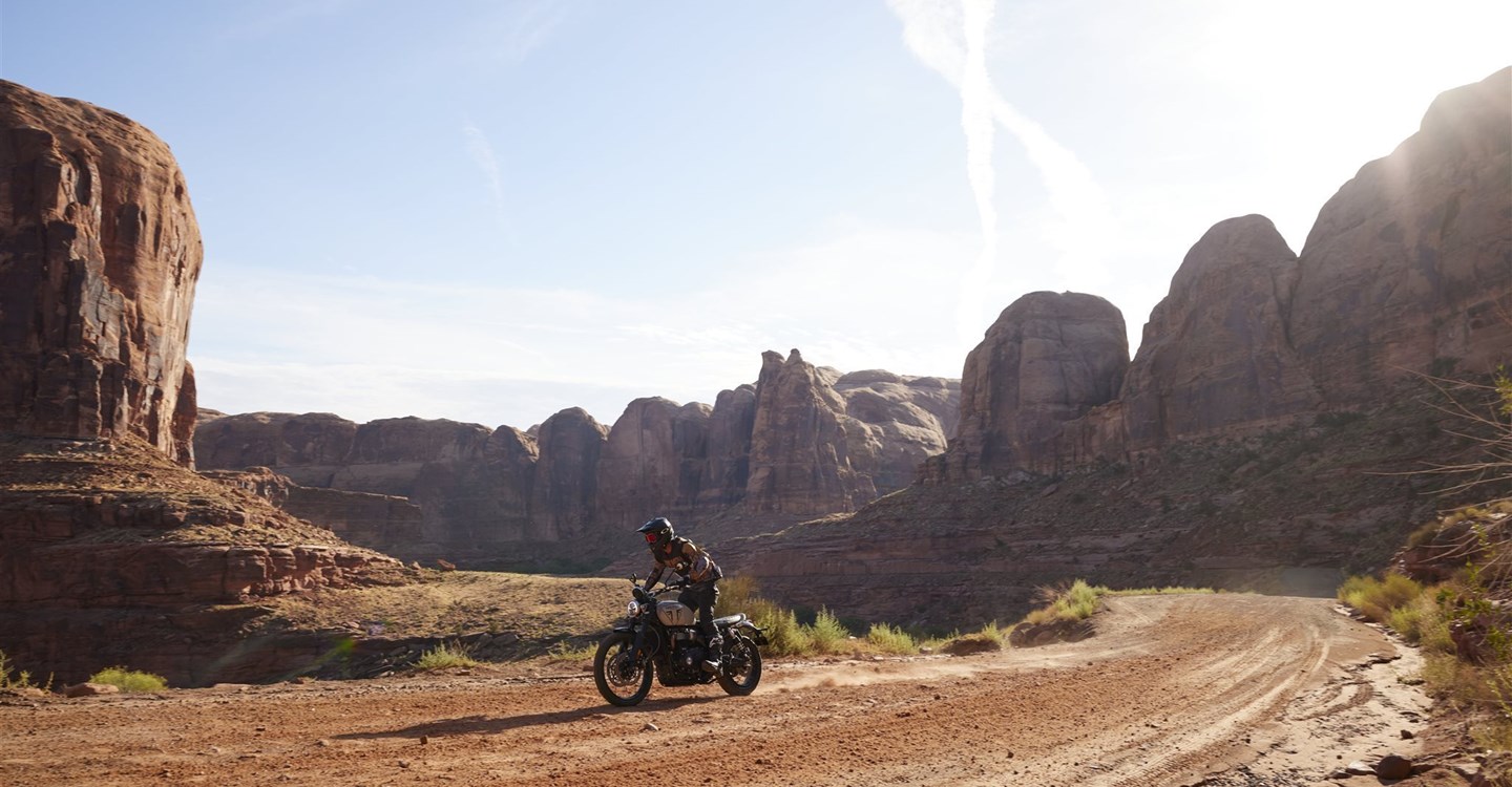 Verleihmotorrad Triumph Scrambler 1200 X vom Händler Motorrad Dirnberger GmbH & Co. KG