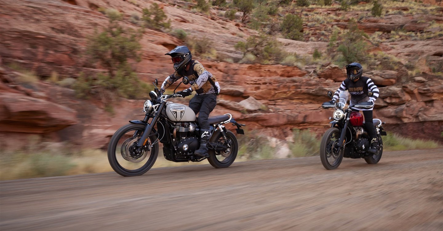 Verleihmotorrad Triumph Scrambler 1200 X vom Händler Motorrad Dirnberger GmbH & Co. KG