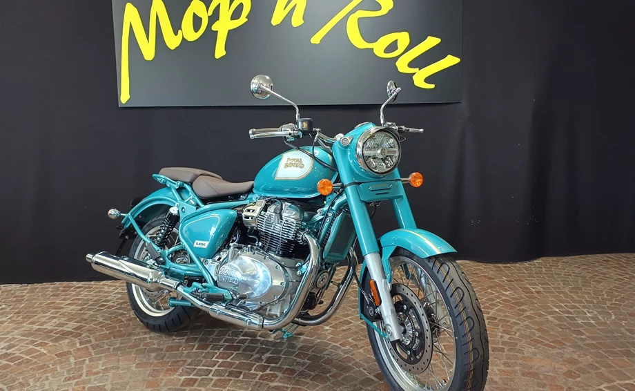 Verleihmotorrad Royal Enfield Classic 650 vom Händler Mop ´n Roll GmbH Bild 2: Verleihmotorrad Royal Enfield Classic 650 vom Händler Mop ´n Roll GmbH